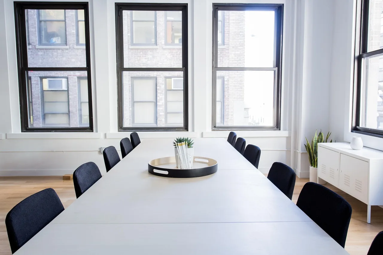 Conference room representing deep client partnership